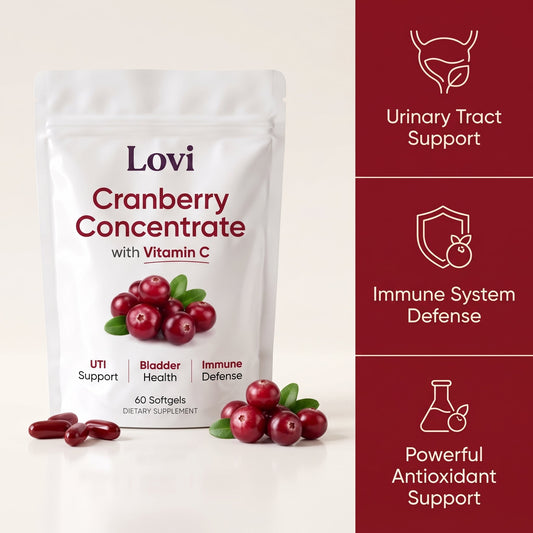 Cranberry Concentrate Softgels (40,000mg) Urinary Tract Support